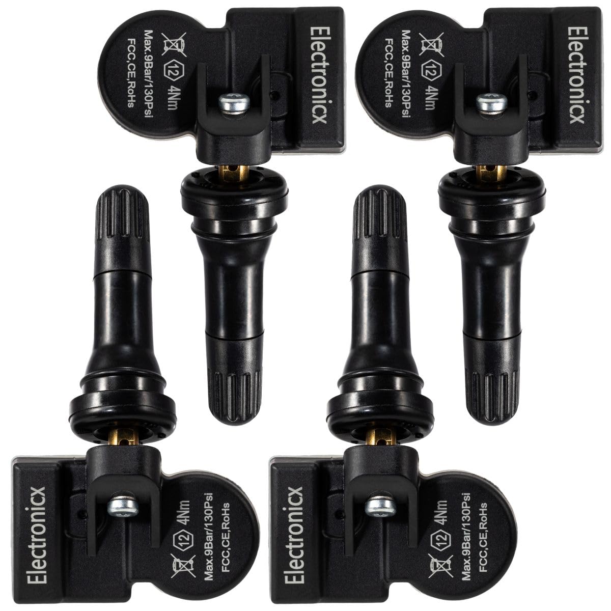 4x RDKS TPMS Reifendrucksensor Reifendruckkontrollsystem Gummiventil passend für Dispatch Jumpy Expert Proacer 4x RDKS TPMS Reifendrucksensor Reifendruckkontrollsystem Gummiventil passend für Dispatch Jumpy Expert Proacer von Electronicx