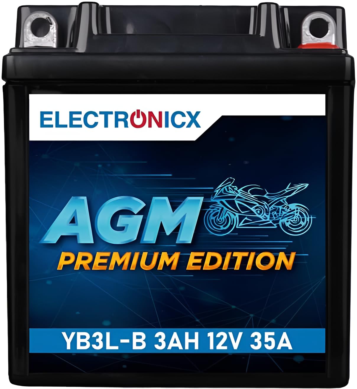 AGM backup battery - 3,2Ah 12V YB3L-B AGM backup battery - 3,2Ah 12V YB3L-B von Electronicx