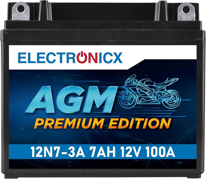 AGM backup battery - 7Ah 12V 12N7-3A von Electronicx