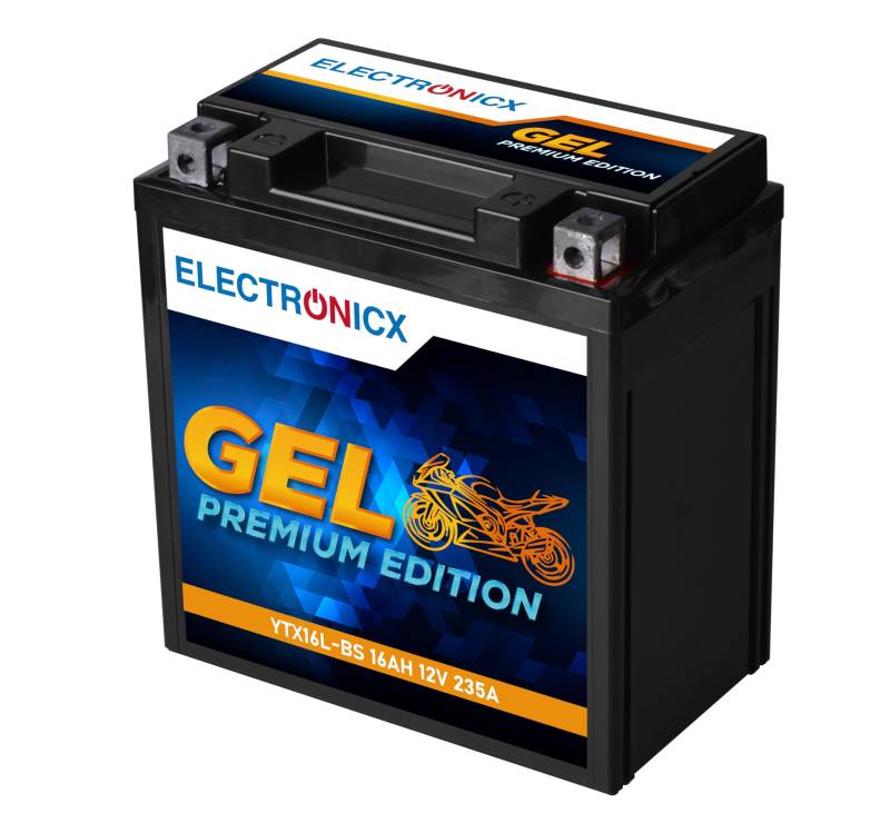 GEL backup battery - 14Ah 12V YTX16L-BS von Electronicx
