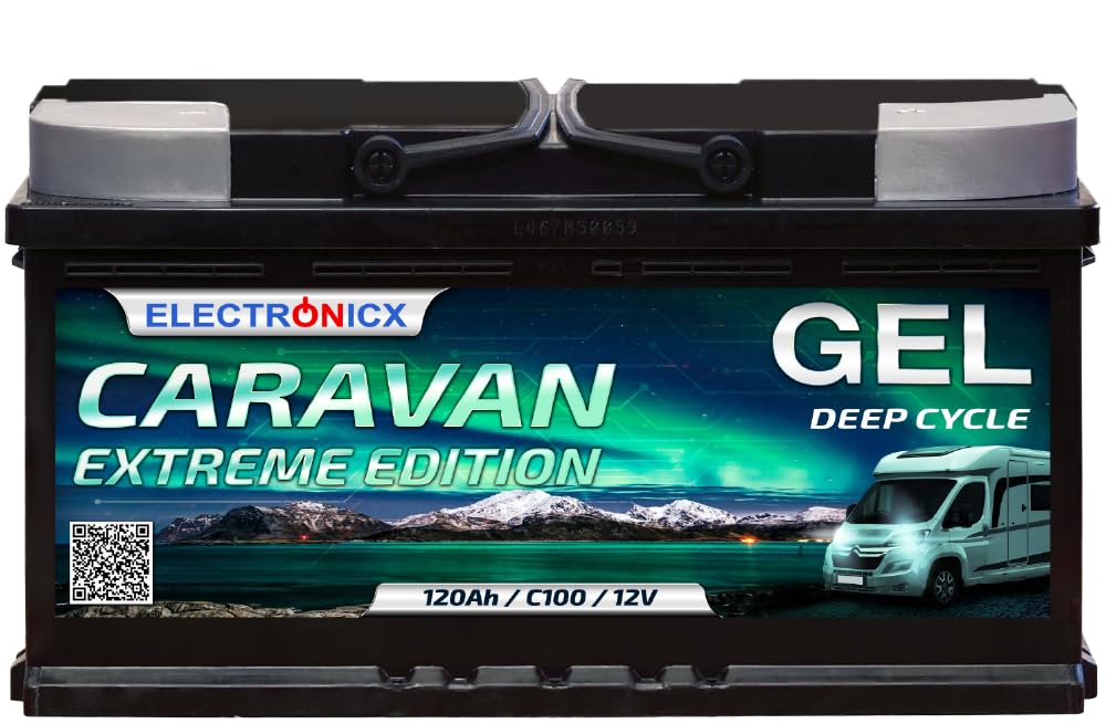 Gel Batterie 12V 120Ah Caravan Extreme Edition Solarbatterien Gel-Technologie 12V Akku Solar, Solarbatterie Bootsbatterie Wohnmobile, Wohnwagen 120 Ah Gel Batterie 12V 120Ah Caravan Extreme Edition Solarbatterien Gel-Technologie 12V Akku Solar, Solarbatterie Bootsbatterie Wohnmobile, Wohnwagen 120 Ah von Electronicx