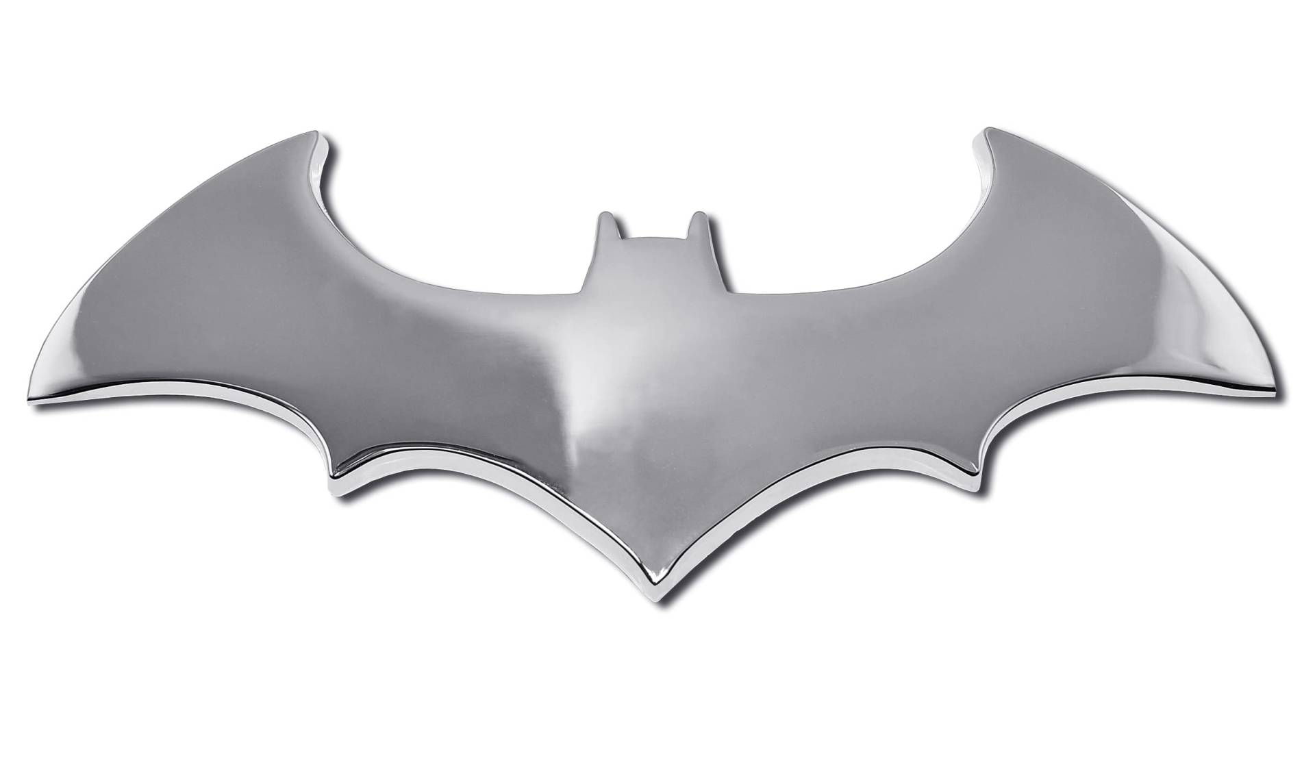 Elektroplate Batman 3D ABS Chrome Car Emblem, Silber, Auto, Automobil-Emblem Elektroplate Batman 3D ABS Chrome Car Emblem, Silber, Auto, Automobil-Emblem von Elektroplate
