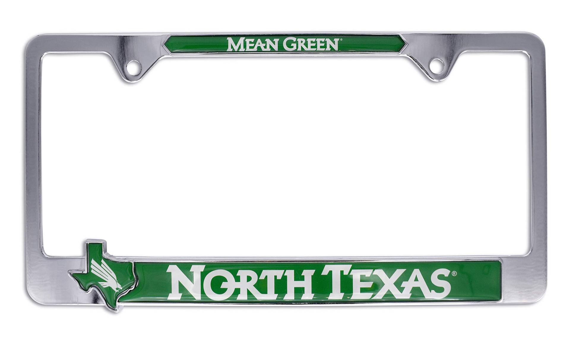 Elektroplate Nummernschildrahmen North Texas Mean Green Elektroplate Nummernschildrahmen North Texas Mean Green von Elektroplate