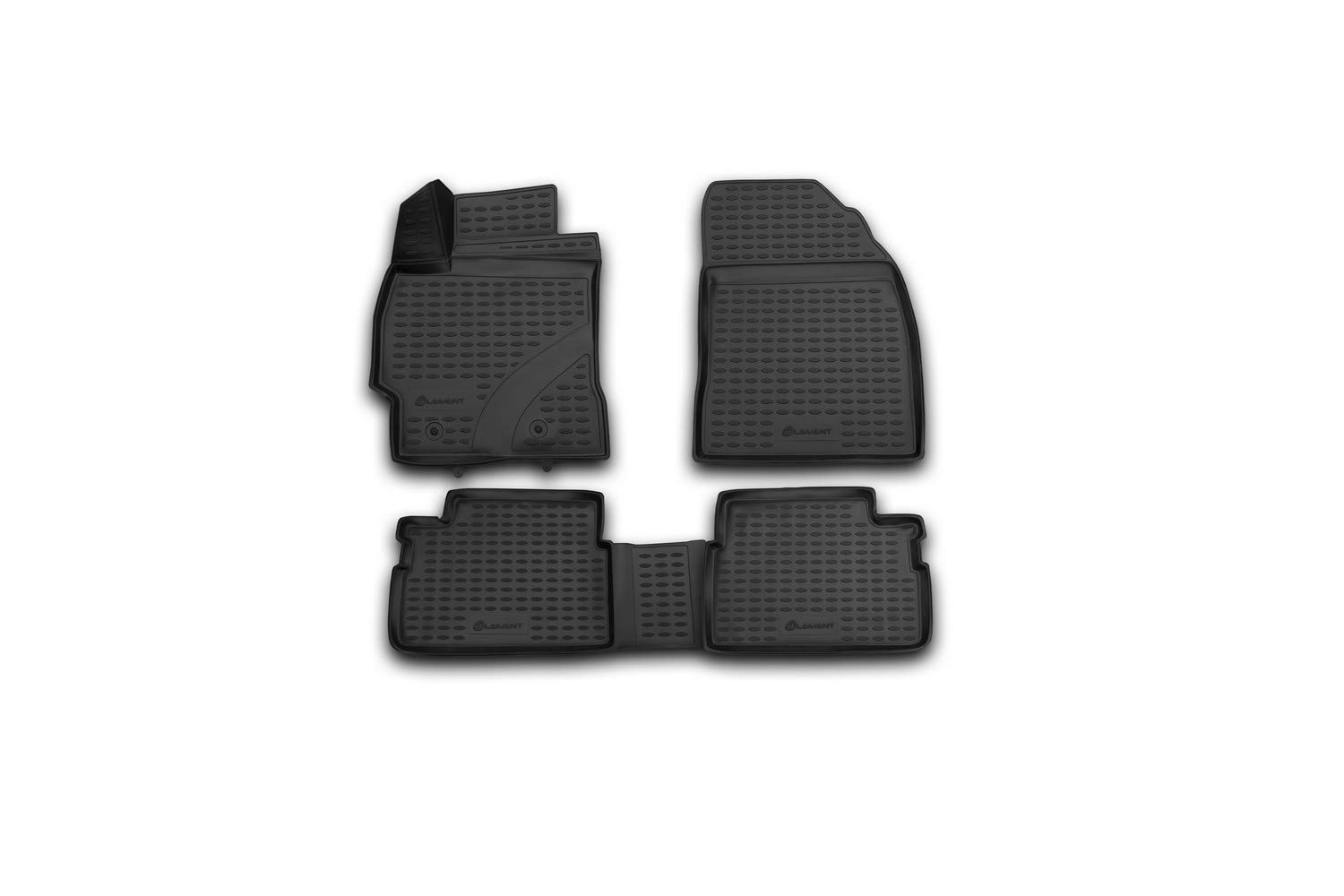 Element 3D Gummimatten Set passend für Toyota Corolla | Mk10 X E140, E150 | 2006-2013 | 100% passgenaue Auto Fußmatten, robuste Universal Fußmatte Auto, Gummimatten Auto Element 3D Gummimatten Set passend für Toyota Corolla | Mk10 X E140, E150 | 2006-2013 | 100% passgenaue Auto Fußmatten, robuste Universal Fußmatte Auto, Gummimatten Auto von Element