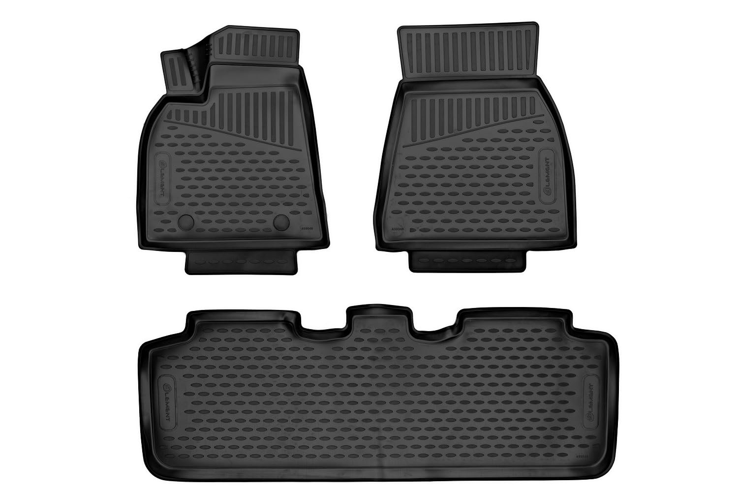 Element 3D Gummimatten Set passend für Tesla Model Y LR Dual M | Baujahr 2020-> | 100% passgenaue Auto Fußmatten, robuste Universal Fußmatte Auto, Gummimatten Auto, Auto Fussmatten Gummi Element 3D Gummimatten Set passend für Tesla Model Y LR Dual M | Baujahr 2020-> | 100% passgenaue Auto Fußmatten, robuste Universal Fußmatte Auto, Gummimatten Auto, Auto Fussmatten Gummi von Element