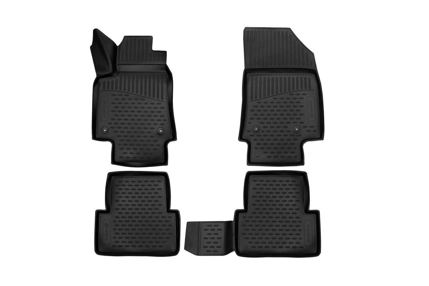 Element 3D Passgenaue Premium Antirutsch Gummimatten Fußmatten Citroen C3 Aircross 2018->, Schwarz Element 3D Passgenaue Premium Antirutsch Gummimatten Fußmatten Citroen C3 Aircross 2018->, Schwarz von Element