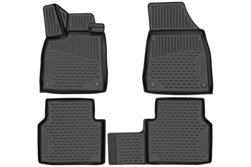 Element Passgenaue Premium Antirutsch Gummi Fußmatten - BMW 5 Ser. Touring von Element