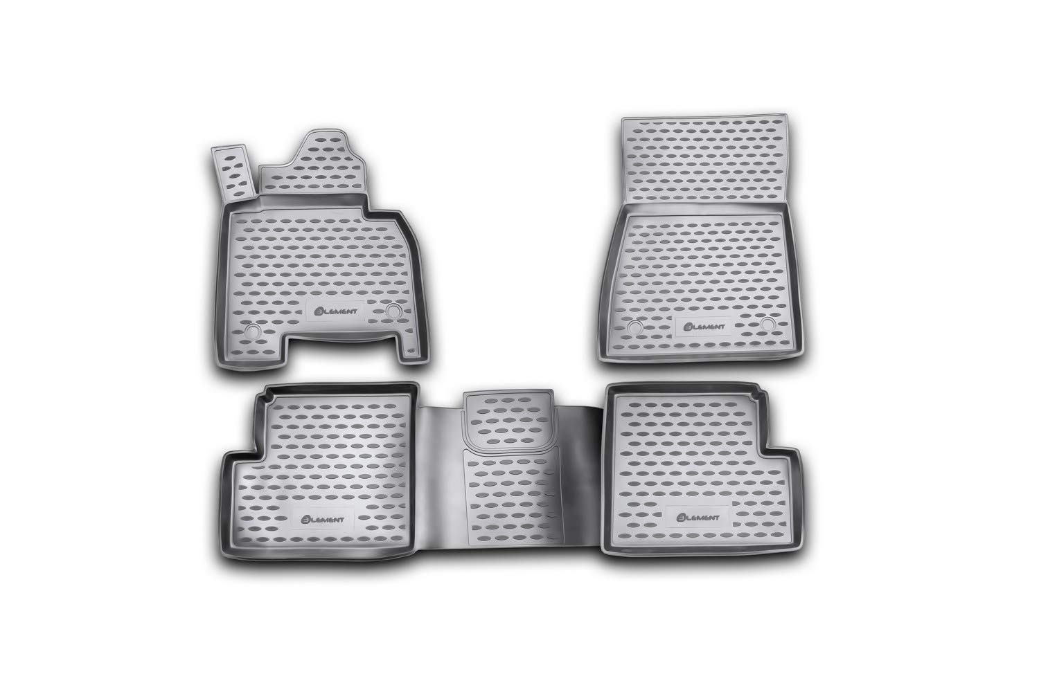 Element Passgenaue Premium Antirutsch Gummi Fußmatten - Mercedes-Benz G-Class W463, schwarz Element Passgenaue Premium Antirutsch Gummi Fußmatten - Mercedes-Benz G-Class W463, schwarz von Element