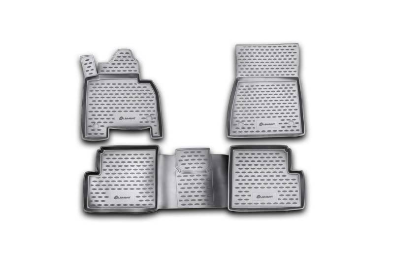 Element Passgenaue Premium Antirutsch Gummi Fußmatten - Mercedes-Benz G-Class W463, schwarz von Element