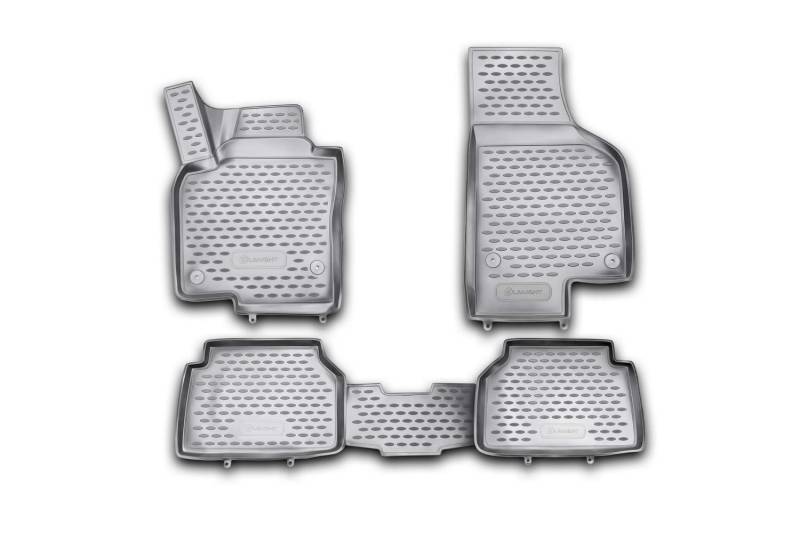 Element 3D Gummimatten Set passend für VW Tiguan| MK1 | 2007-2018 | 100% passgenaue Auto Fußmatten, robuste Universal Fußmatte Auto, Gummimatten Auto, Auto Fussmatten Gummi von Element