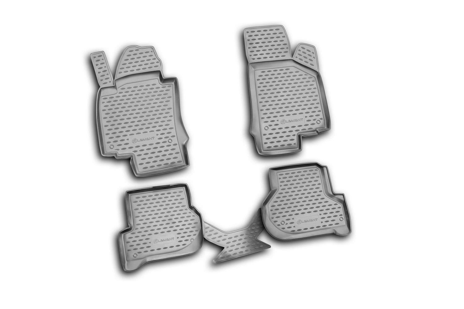 Element Passgenaue Premium Antirutsch Gummi Fußmatten - Skoda Octavia II (Typ 1Z) Element Passgenaue Premium Antirutsch Gummi Fußmatten - Skoda Octavia II (Typ 1Z) von Element