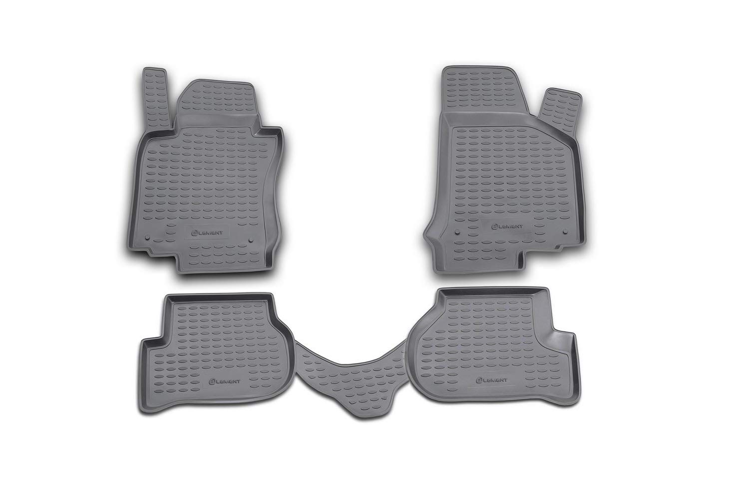 Element Passgenaue Premium Antirutsch Gummimatten Fußmatten für VW Golf V MK5 2003-2009 Automatten von Element