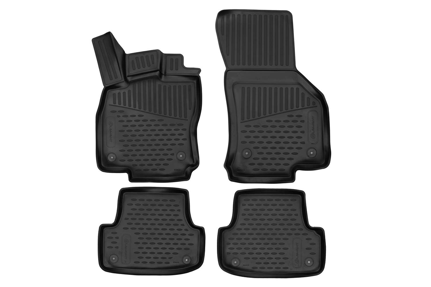 Element 3D Gummimatten Set passend für Mini Clubman | Mk2 II | 2015-2025 | 100% passgenaue Auto Fußmatten, robuste Universal Fußmatte Auto, Gummimatten Auto, Auto Fussmatten Gummi Element 3D Gummimatten Set passend für Mini Clubman | Mk2 II | 2015-2025 | 100% passgenaue Auto Fußmatten, robuste Universal Fußmatte Auto, Gummimatten Auto, Auto Fussmatten Gummi von Element
