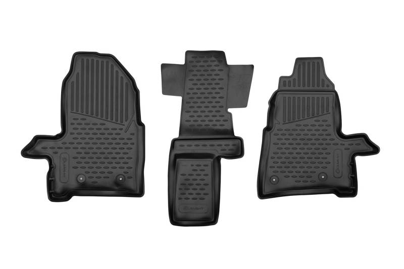 Element Fussmatten für Ford Tourneo Custom/Transit C, Minivan 2012-2017 3 st schwarz von Element