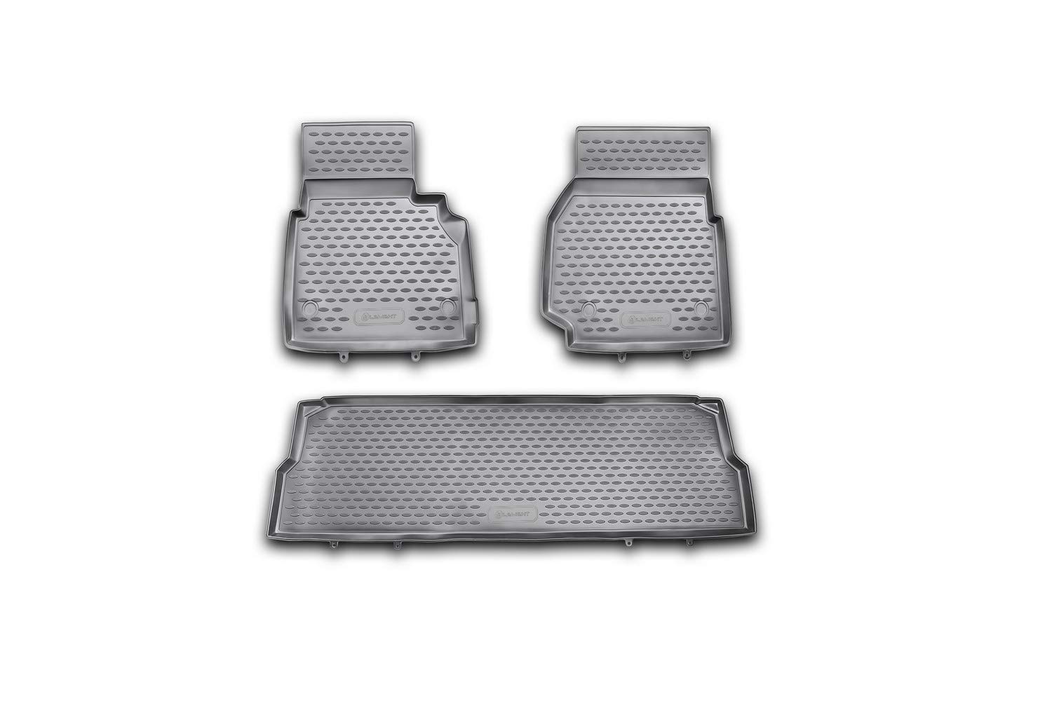 Element 3D Gummimatten Set passend für Land Rover Defender 110 | 2007-2016 | 5-Türen | 100% passgenaue Auto Fußmatten, Gummimatten Auto Element 3D Gummimatten Set passend für Land Rover Defender 110 | 2007-2016 | 5-Türen | 100% passgenaue Auto Fußmatten, Gummimatten Auto von Element