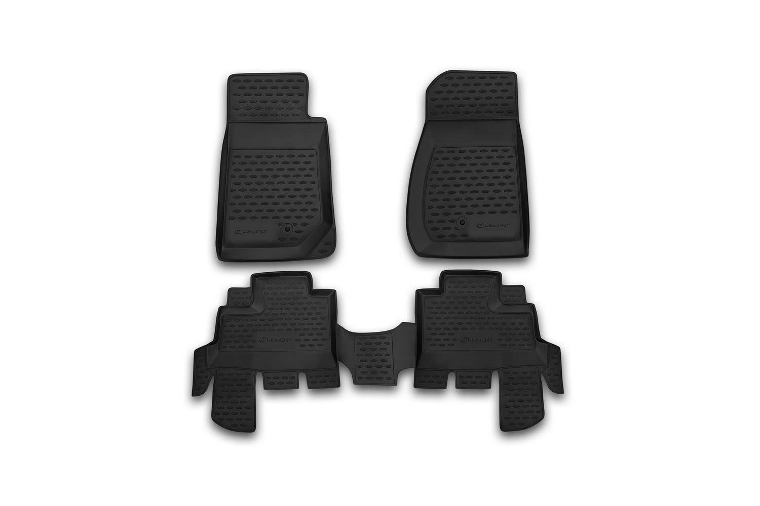 Element Gummimatten Passgenaue Fußmatten Jeep Wrangler 4 Tür 2007-2018 4 TLG. Element Gummimatten Passgenaue Fußmatten Jeep Wrangler 4 Tür 2007-2018 4 TLG. von Element