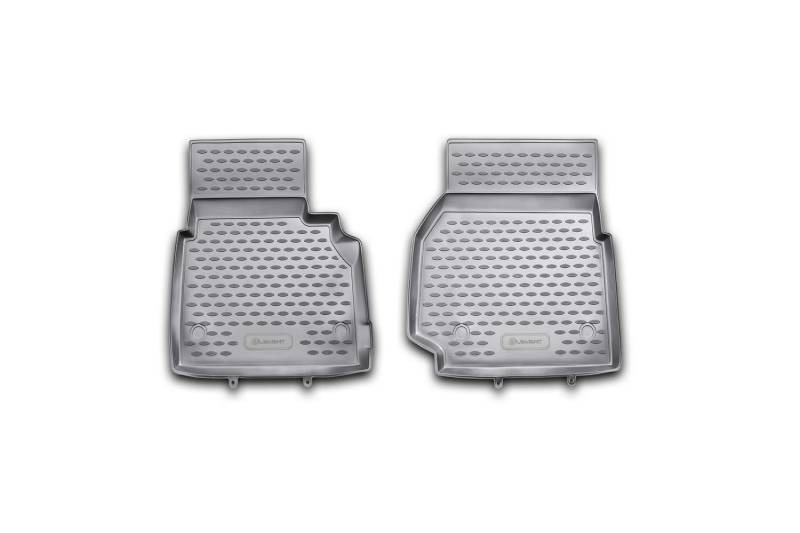 Element 3D Gummimatten Set passend für Land Rover Defender 90 | MK1 restyling, 3 Türen | NUR VORNE FUSSMATTEN | 2007-2016 | 100% passgenaue Auto Fußmatten, robuste Universal Fußmatte Auto von Element