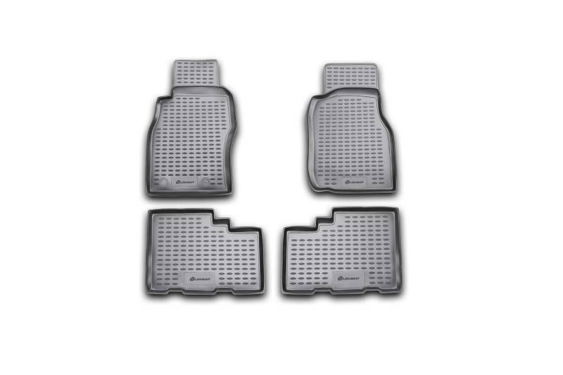 Element 3D Gummimatten Set passend für Nissan Patrol | Mk5 V Y61 | 1997-2004 | 100% passgenaue Auto Fußmatten, robuste Universal Fußmatte Auto, Gummimatten Auto, Auto Fussmatten Gummi von Element