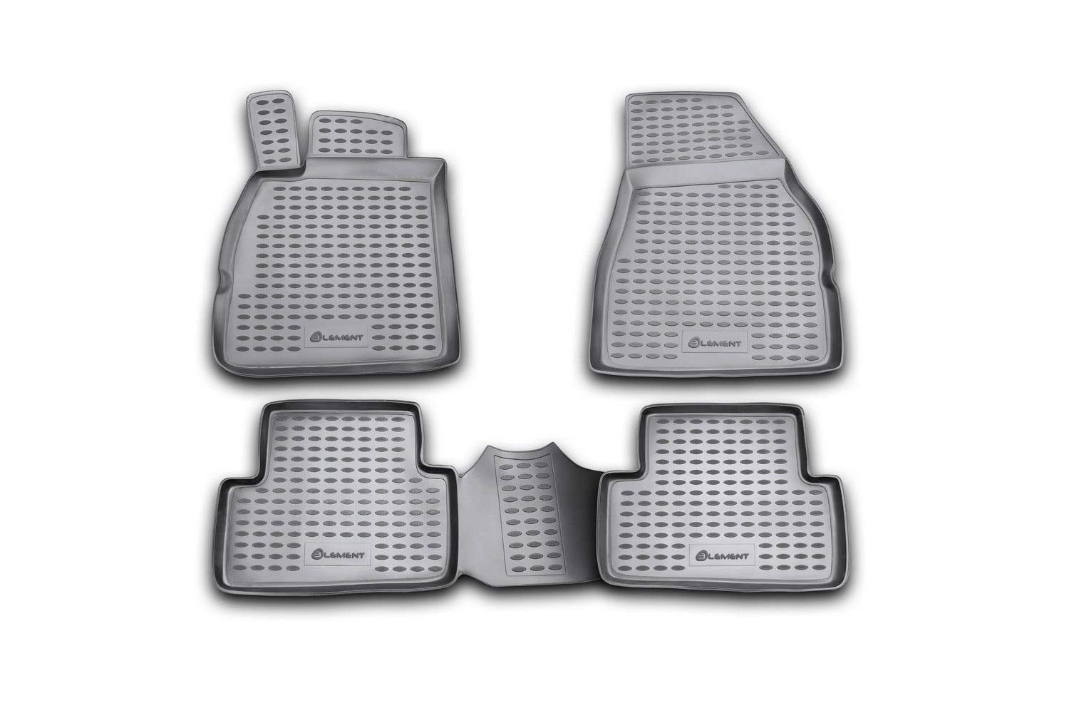 Element Passgenaue Premium 3D Gummimatten Fussmatten passend für Renault Megane, Mk2 II, 2002-2009, 4 TLG, Schwarz Element Passgenaue Premium 3D Gummimatten Fussmatten passend für Renault Megane, Mk2 II, 2002-2009, 4 TLG, Schwarz von Element