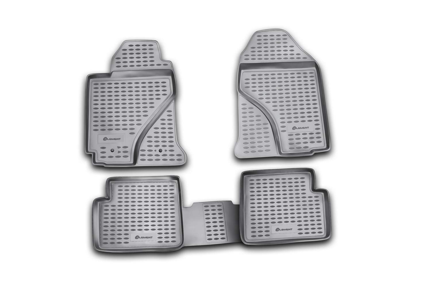 Element Gummimatten Passgenaue Fußmatten Toyota Corolla 06/2002-2007 4tlg, Schwarz Element Gummimatten Passgenaue Fußmatten Toyota Corolla 06/2002-2007 4tlg, Schwarz von Element