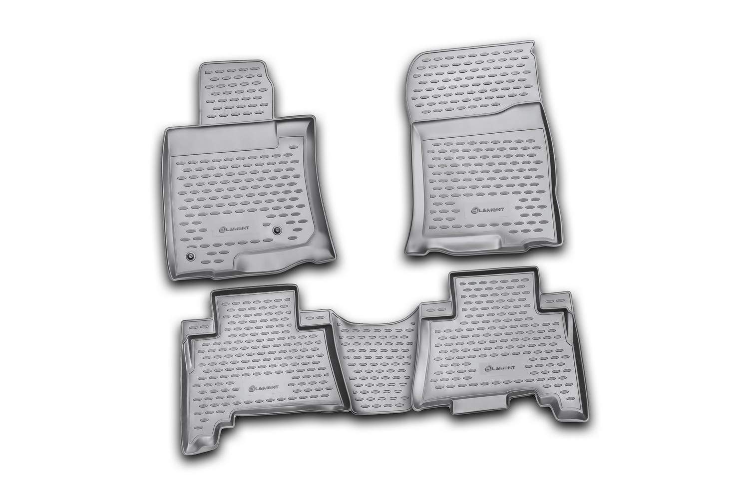 Element Gummimatten Passgenaue Fußmatten Toyota Land Cruiser Prado 5sitze 12/2009-2013 4tlg Element Gummimatten Passgenaue Fußmatten Toyota Land Cruiser Prado 5sitze 12/2009-2013 4tlg von Element