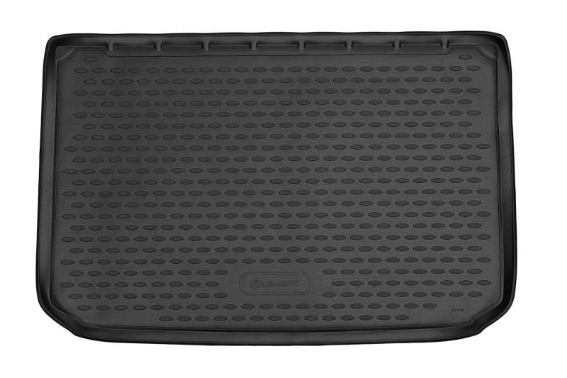 Element Passform Kofferraumwanne Laderaumwanne für Renault Captur 2019- Ober Landeboden 1tlg, Schwarz von Element