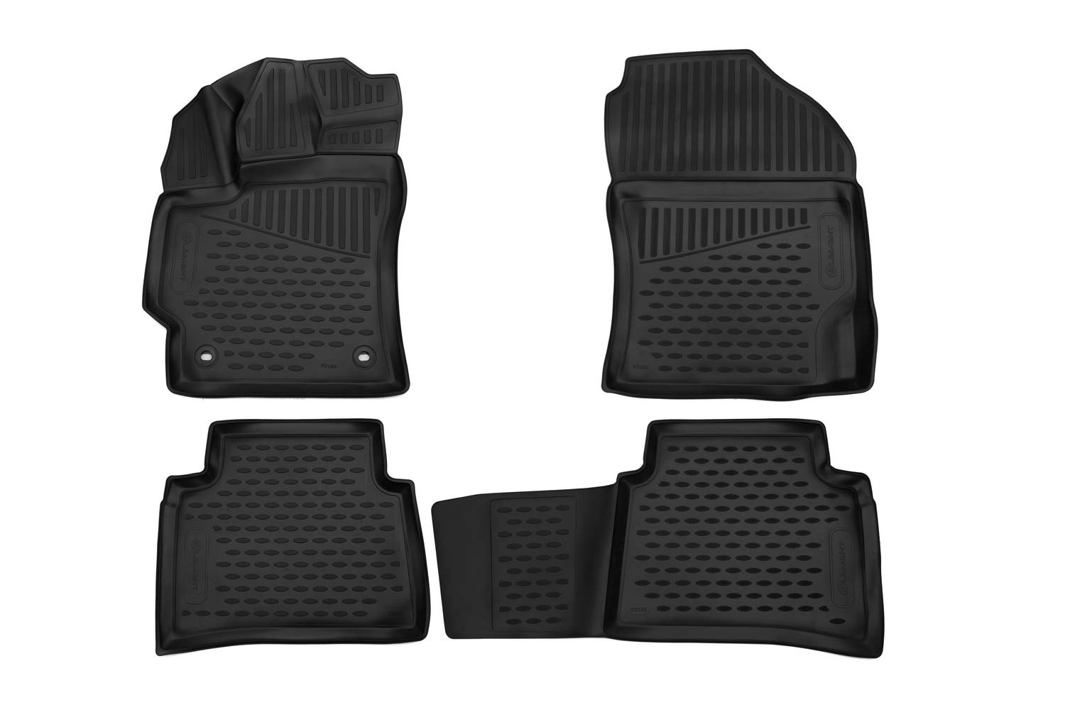 Element Passgenaue 3D Fußmatten für Toyota Corolla E210, 2018 - Heute, Limousine, 4 TLG, schwarz Element Passgenaue 3D Fußmatten für Toyota Corolla E210, 2018 - Heute, Limousine, 4 TLG, schwarz von Element