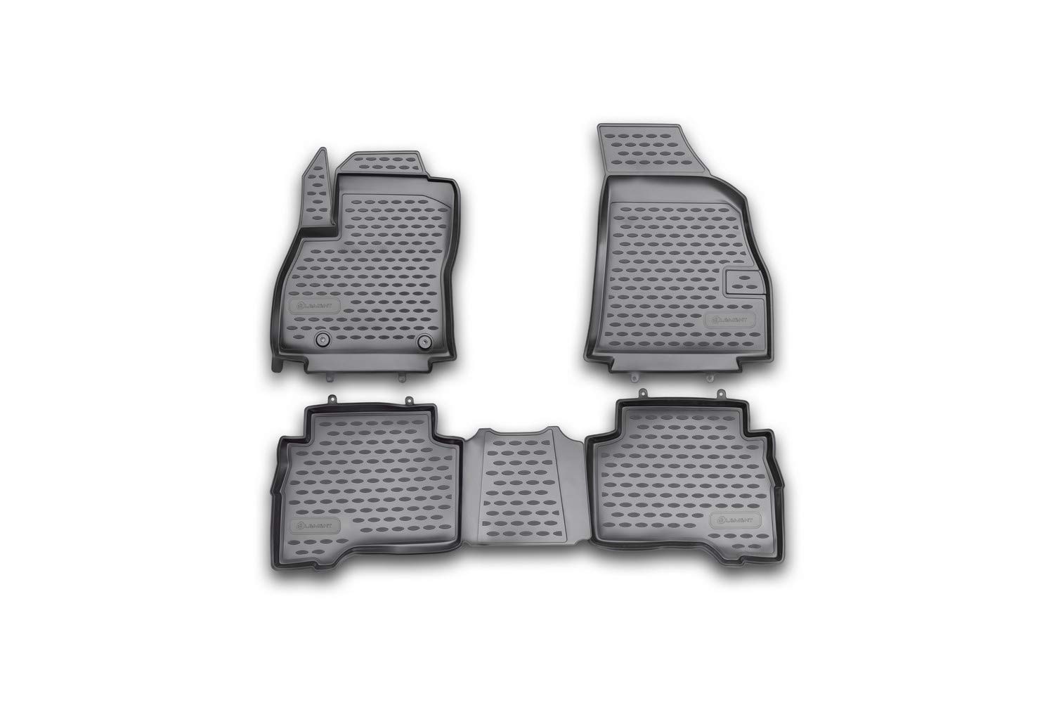 Element Passgenaue Fußmatten Gummimatten für FIAT Fiorino 2007-> 4 TLG Element Passgenaue Fußmatten Gummimatten für FIAT Fiorino 2007-> 4 TLG von Element
