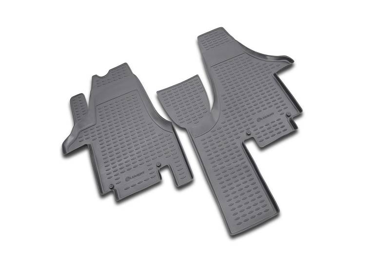 Element Passgenaue Gummimatten Fußmatten für VW Multivan Transporter T5, Multivan/ T6 2004-2020, Schwarz von Element
