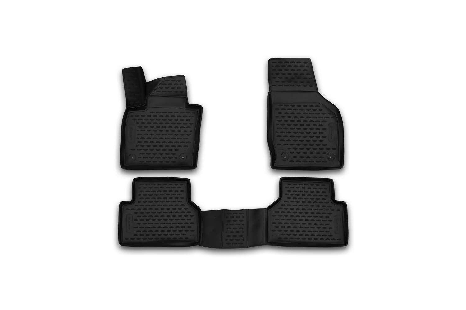 Element Passgenaue Premium 3D Gummimatten Fussmatten passend für Audi Q3, Mk1 restyling, 2014-2018,4 TLG, Schwarz Element Passgenaue Premium 3D Gummimatten Fussmatten passend für Audi Q3, Mk1 restyling, 2014-2018,4 TLG, Schwarz von Element