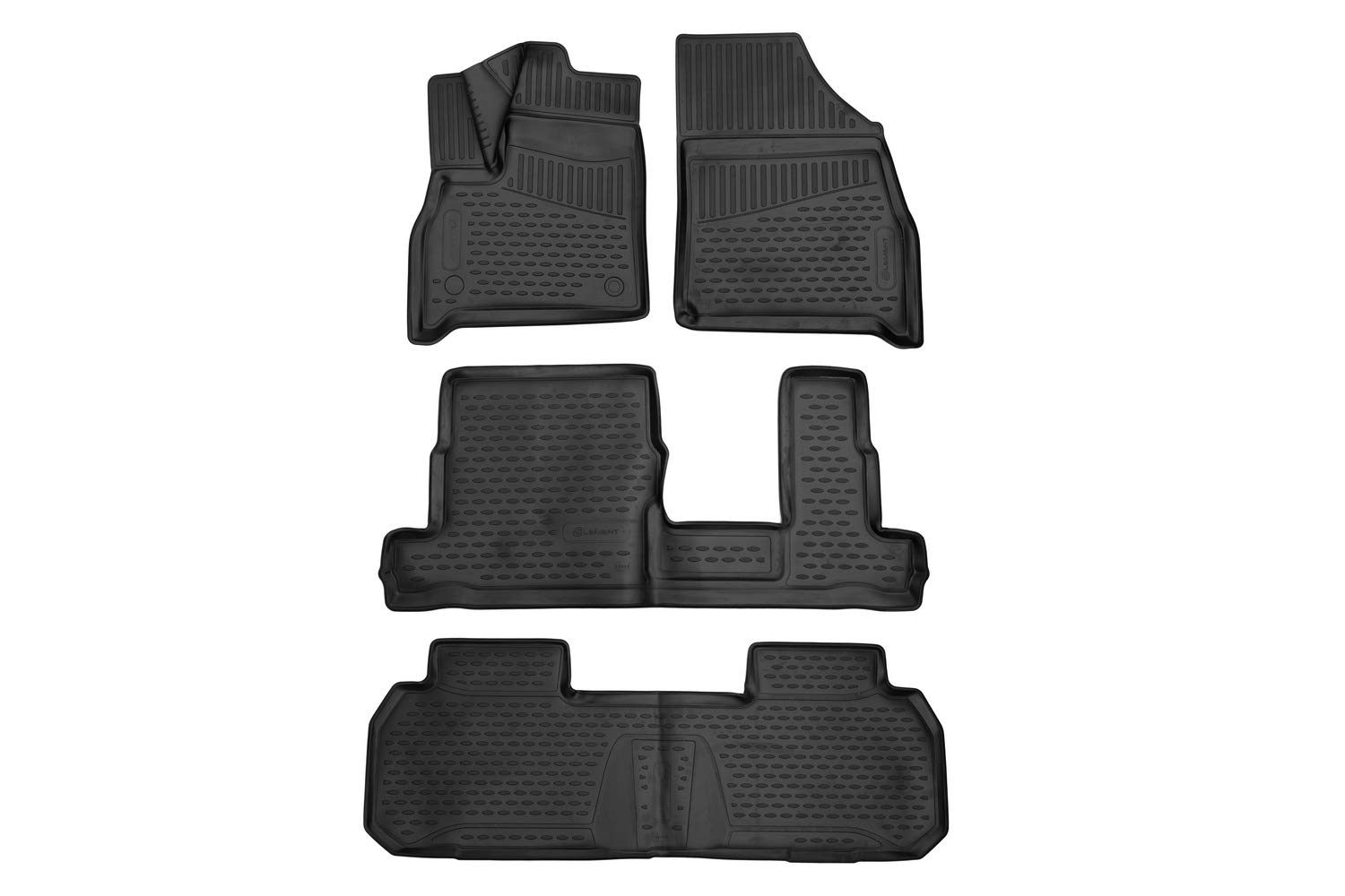 Element Passgenaue Premium 3D Gummimatten Fussmatten passend für Chevrolet Traverse, Mk 2 II, 2017-2024, 4 TLG Element Passgenaue Premium 3D Gummimatten Fussmatten passend für Chevrolet Traverse, Mk 2 II, 2017-2024, 4 TLG von Element