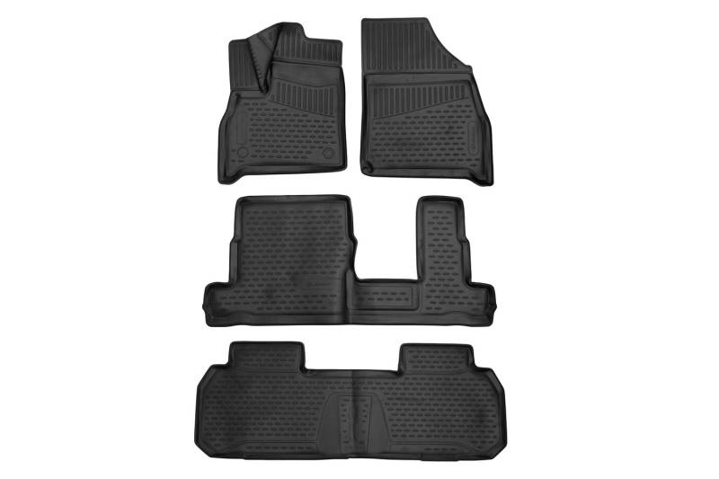 Element Passgenaue Premium 3D Gummimatten Fussmatten passend für Chevrolet Traverse, Mk 2 II, 2017-2024, 4 TLG von Element