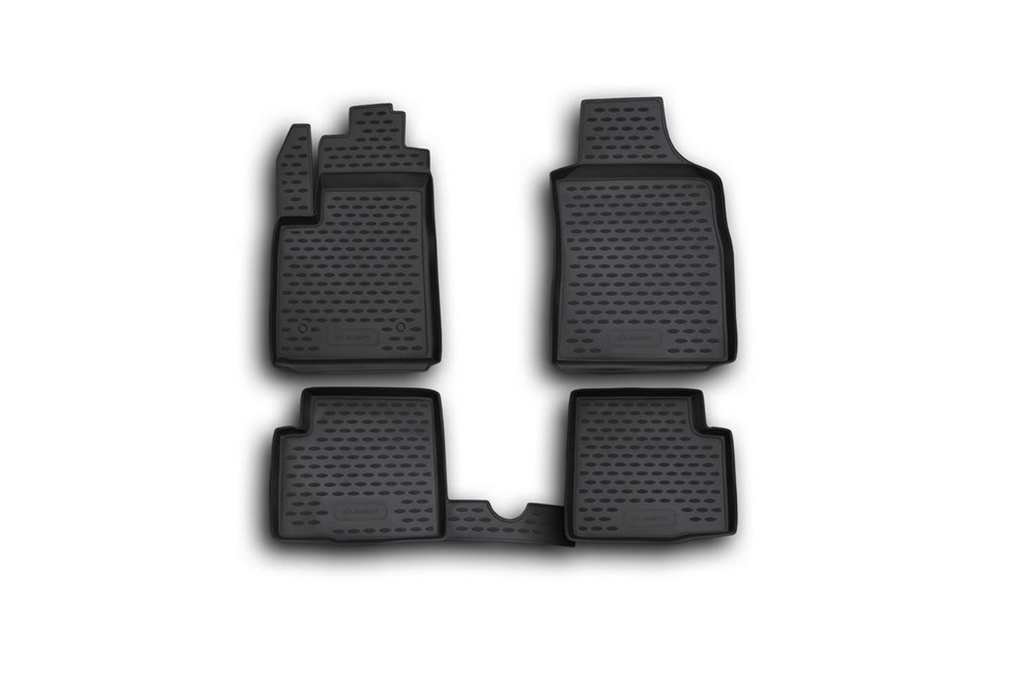 Element Passgenaue Premium 3D Gummimatten Fussmatten Designed für FIAT 500, Mk2, 2007-2024, 4 TLG, Schwarz Element Passgenaue Premium 3D Gummimatten Fussmatten Designed für FIAT 500, Mk2, 2007-2024, 4 TLG, Schwarz von Element