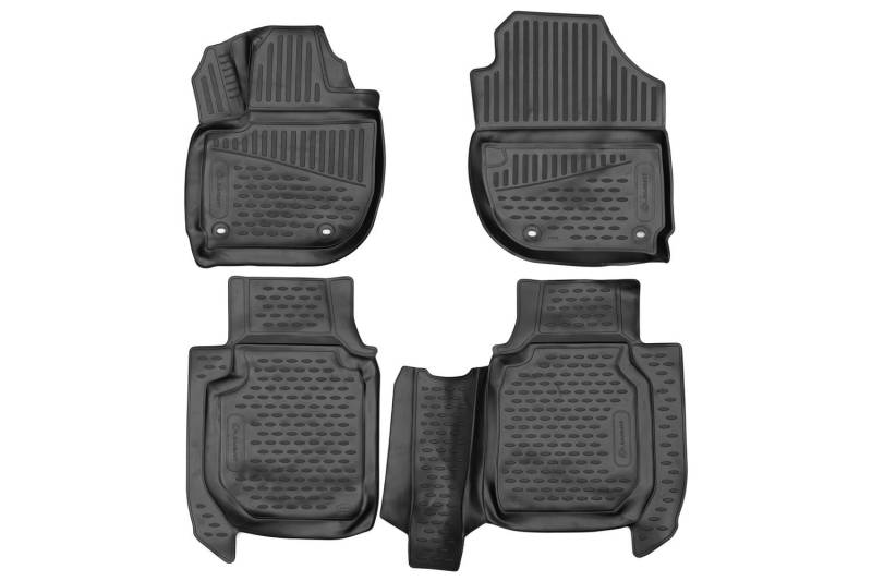 Element Passgenaue Premium Antirutsch Gummi Fußmatten - Honda HR-V, schwarz von Element
