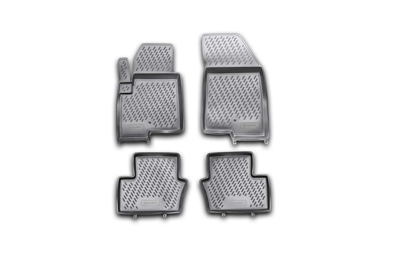 Element Passgenaue Premium Antirutsch Gummi Fußmatten - Jeep Compass New von Element