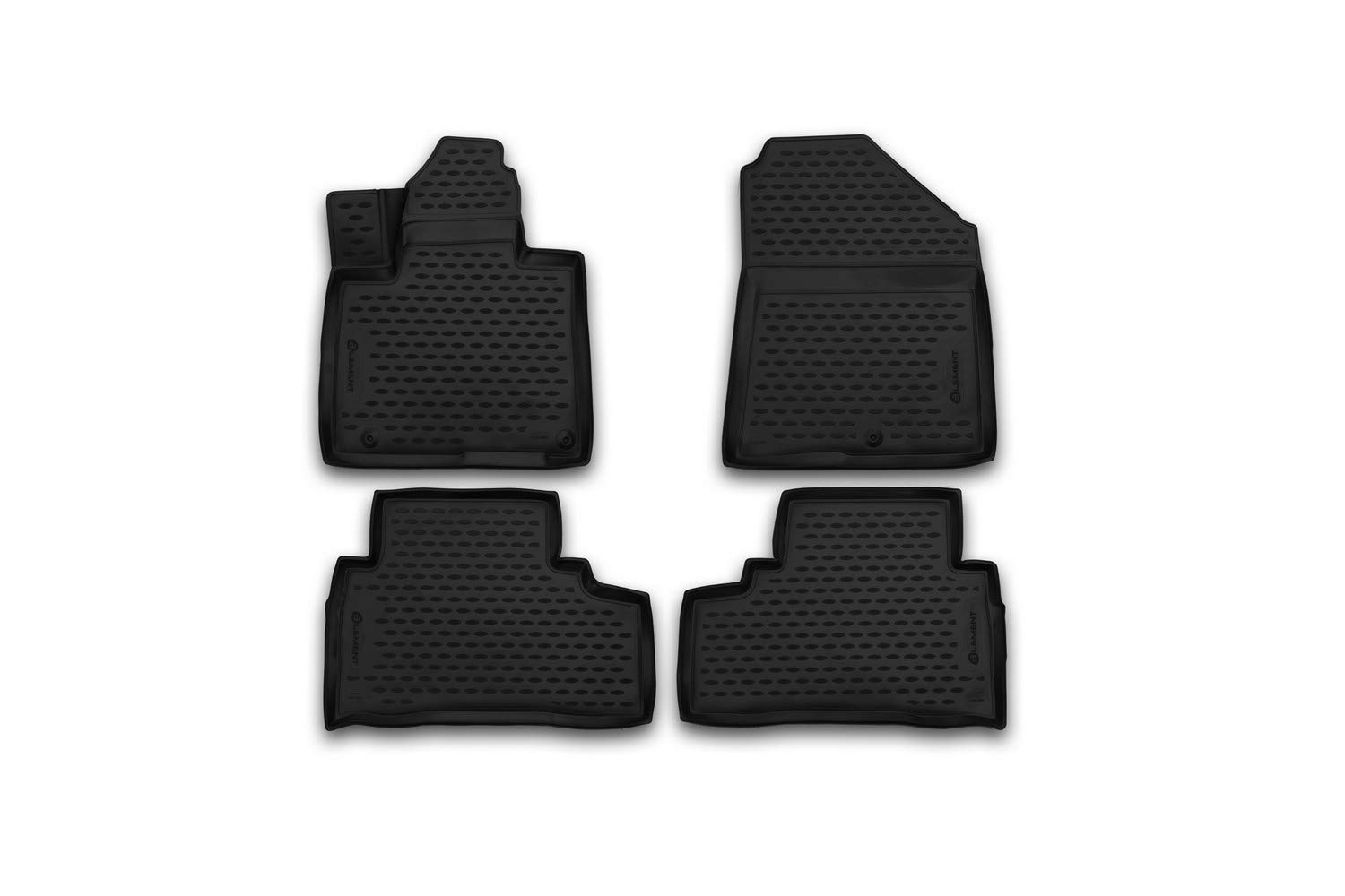 Element Passgenaue Premium Antirutsch Gummi Fußmatten - KIA Sorento Element Passgenaue Premium Antirutsch Gummi Fußmatten - KIA Sorento von Element
