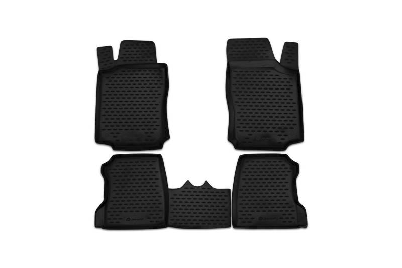 Element 3D Gummimatten Set für Opel Combo C, Opel Combo D | 2001-2017 | 100% passgenaue Auto Fußmatten, robuste Universal Fußmatte Auto, Gummimatten Auto, Auto Fussmatten Gummi, Auto Gummimatten von Element