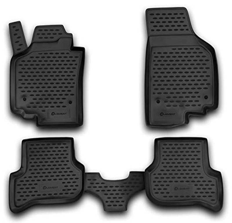 Element Passgenaue Premium Antirutsch Gummi Fußmatten - SEAT Altea, Kombi von Element