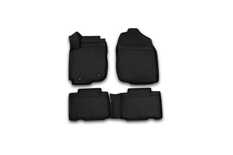 Element Passgenaue Premium Antirutsch Gummi Fußmatten - Toyota Rav 4, schwarz von Element
