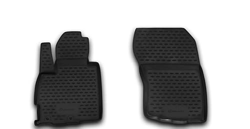 Passgenaue 3D ELEMENT Fussmatten für Mitsubishi ASX 02010->, vorne, 2 TLG. von Element