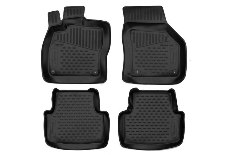 ELEMENT 3D Gummimatten Set passend für SEAT Leon | Mk4 (IV) | 2020-2024 | 100% passgenaue Auto Fußmatten, robuste Universal Fußmatte Auto, Gummimatten von Element