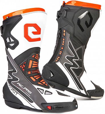 Eleveit RC Pro, Stiefel - Weiß/Schwarz/Orange - 42 EU von Eleveit