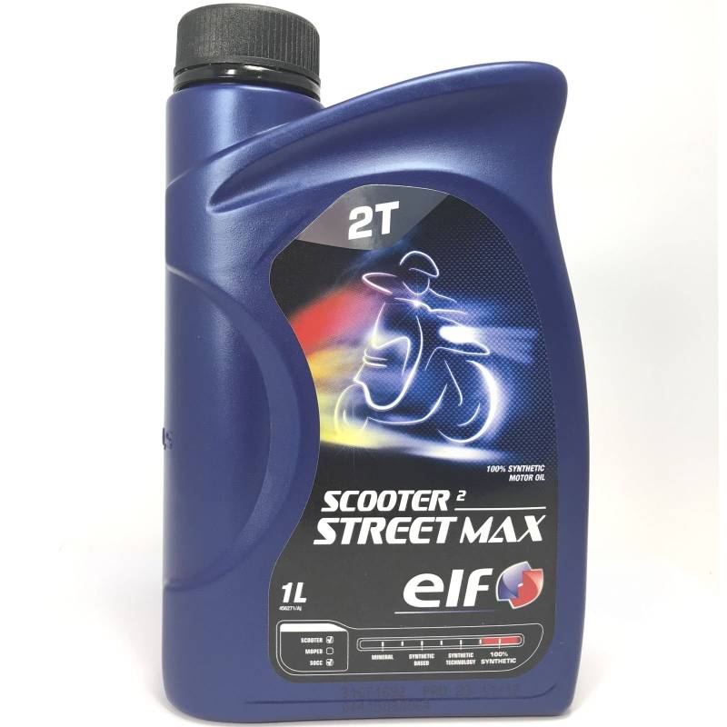 Elf 1 Liter Scooter 2 Street MAX/speziell für 2-Takt-Rollermotoren von Elf