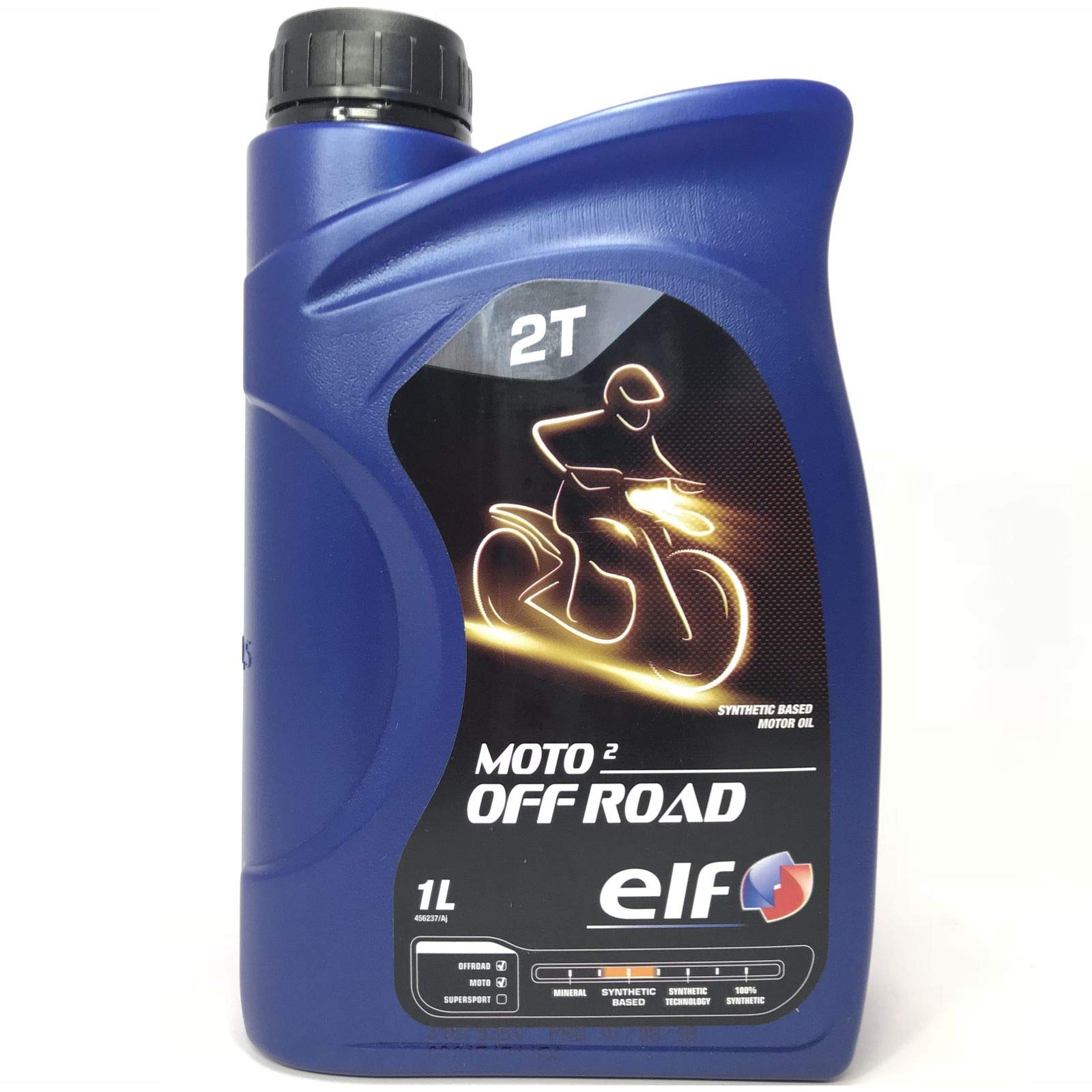 Elf Moto 2 Off Road teilsynthetisches 2T-Motorenöl 1l von Elf