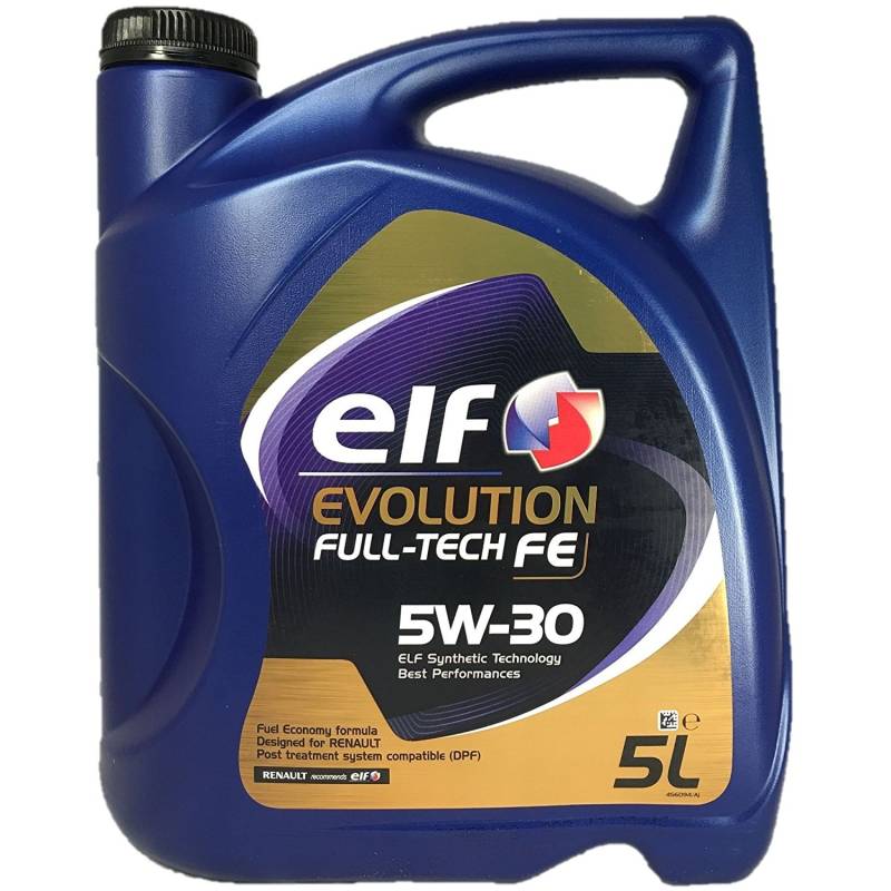 Motoröl Elf Evolution Full-Tech FE 5W30 5W-30 5L mit Fuel Economy Formel von Elf