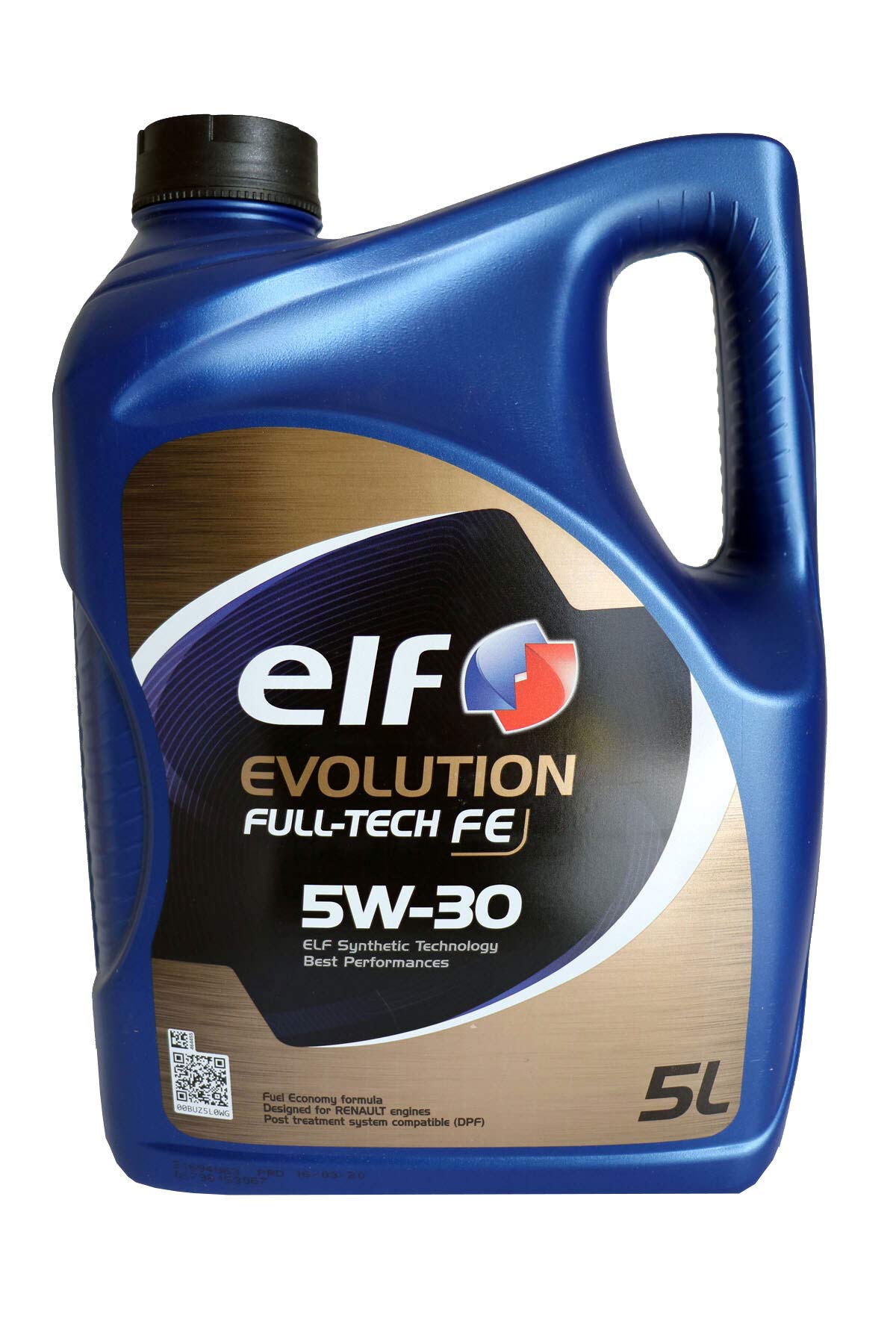 elf | Motoröl Evolution Full-Tech FE 5W-30 (5 L) Synthetiköl (213935) von エルフ(Elf)