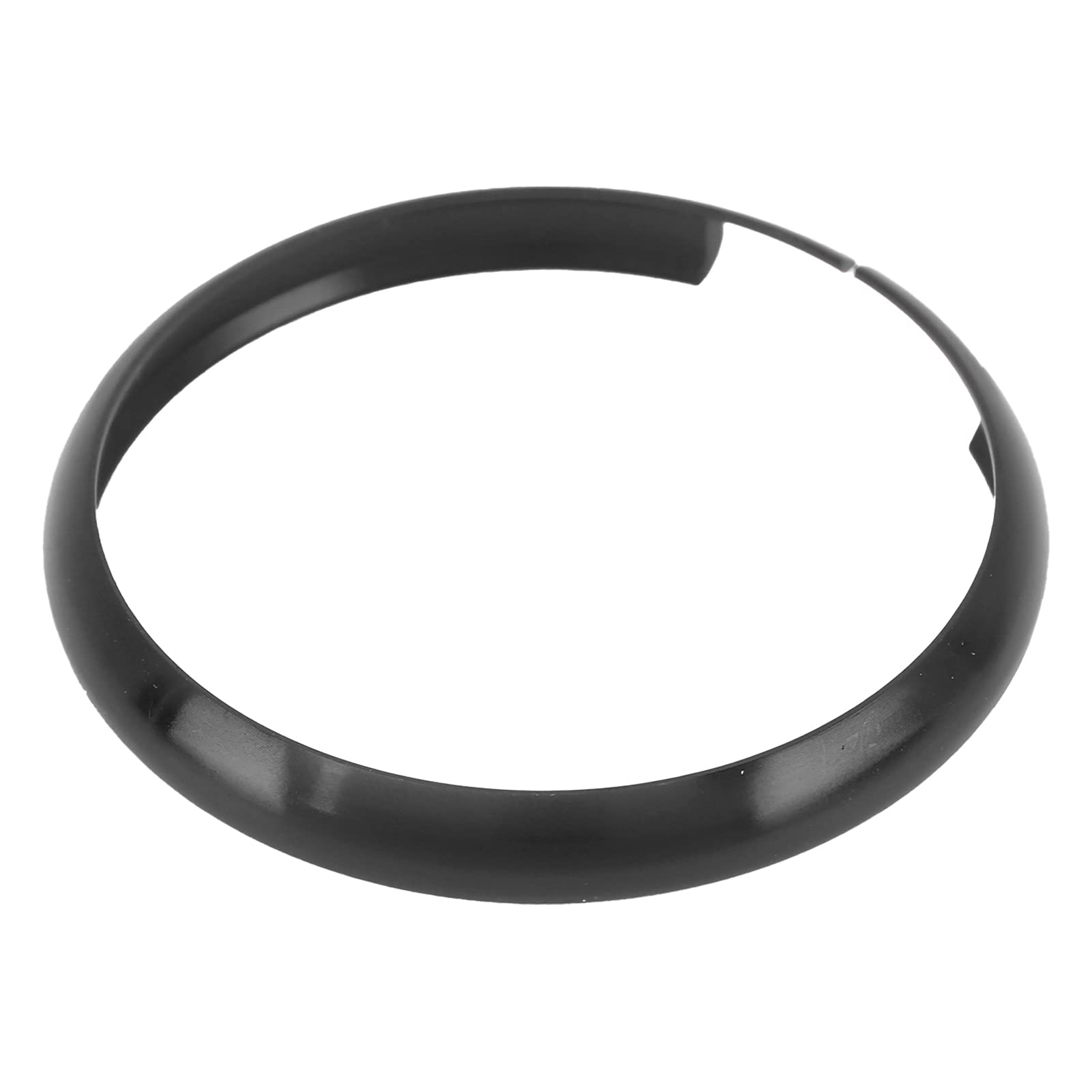 ElgnAura Key FOB -Abdeckung für Mini, Remote Key FOB Ring Trim Aluminiumlegierung Ersatz für R55 R56 R57 R58 R59 R60 (Black) von ElgnAura