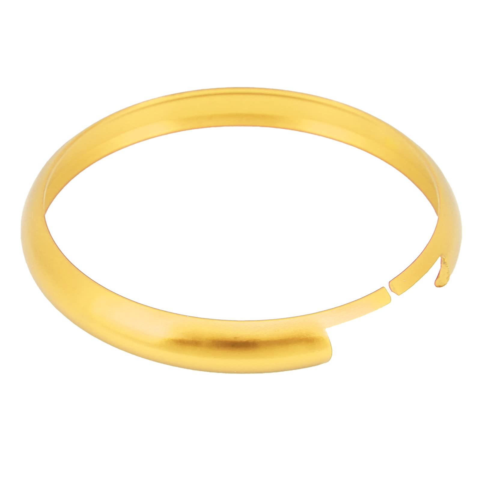 ElgnAura Key FOB -Abdeckung für Mini, Remote Key FOB Ring Trim Aluminiumlegierung Ersatz für R55 R56 R57 R58 R59 R60 (Gold) von ElgnAura