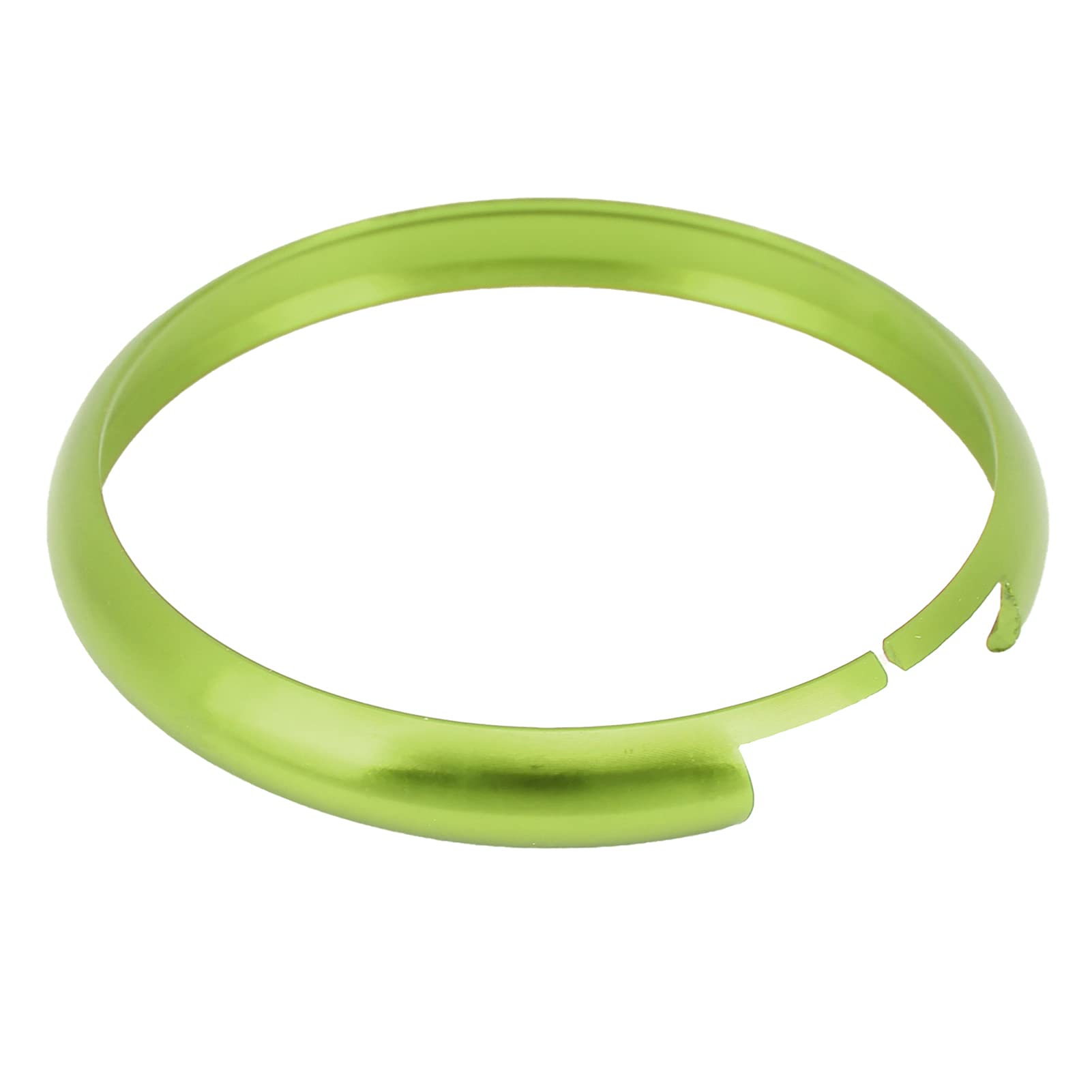 ElgnAura Key FOB -Abdeckung für Mini, Remote Key FOB Ring Trim Aluminiumlegierung Ersatz für R55 R56 R57 R58 R59 R60 (Green) von ElgnAura