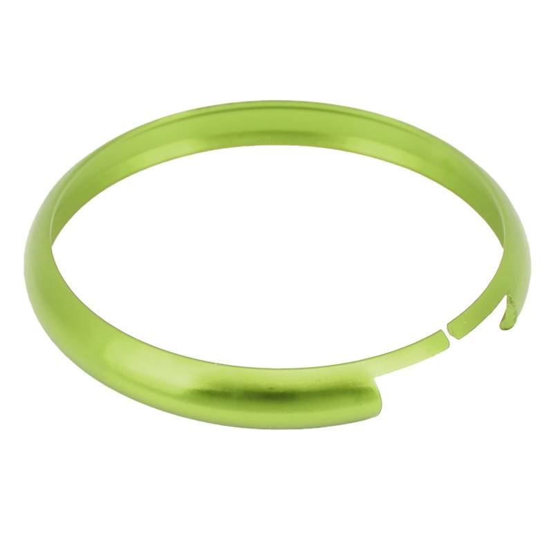 ElgnAura Key FOB -Abdeckung für Mini, Remote Key FOB Ring Trim Aluminiumlegierung Ersatz für R55 R56 R57 R58 R59 R60 (Green) von ElgnAura